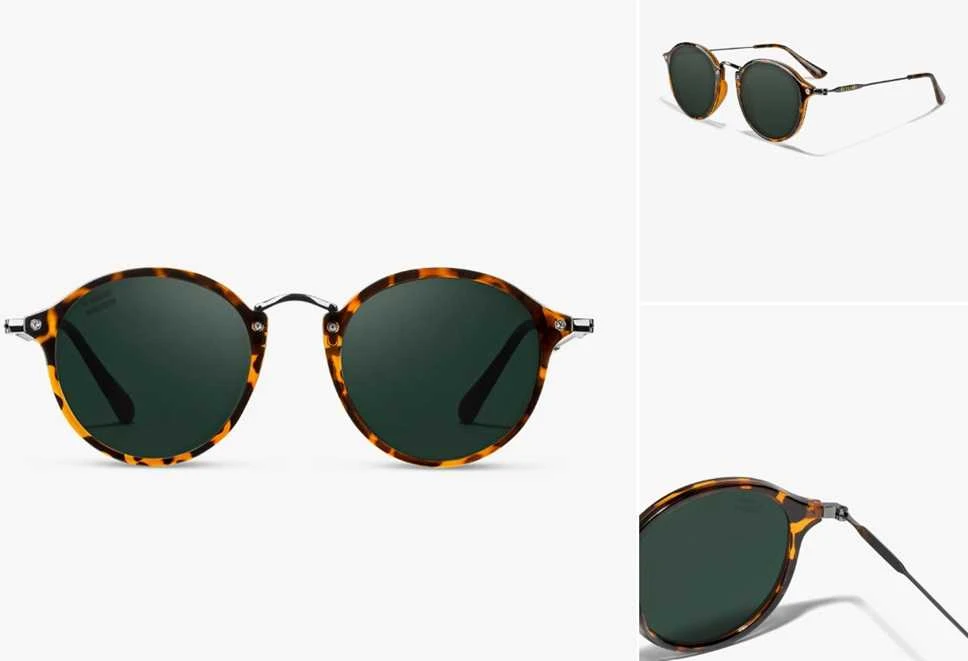Aukštos kokybės unisex saulės akiniai D.Franklin, UV400