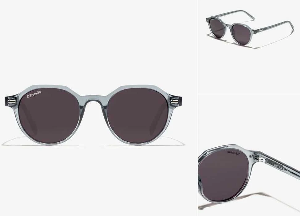 D.Frankiln D.Franklin® unisex retro stiliaus poliarizuoti akiniai – TR90 rėmelis, UV400 apsauga