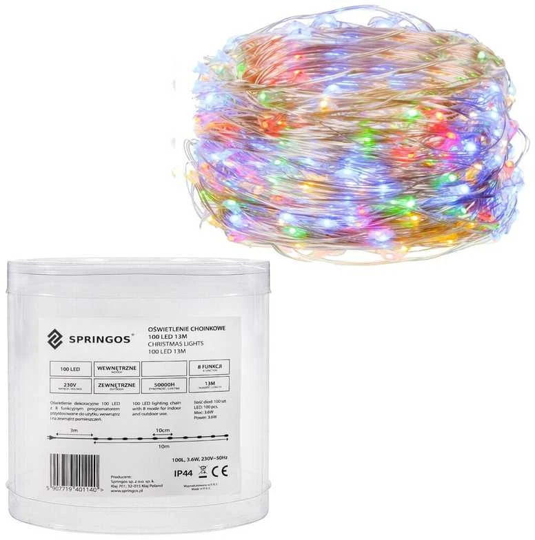 Dekoratyvinė girlianda Springos 100 LED, 10 m