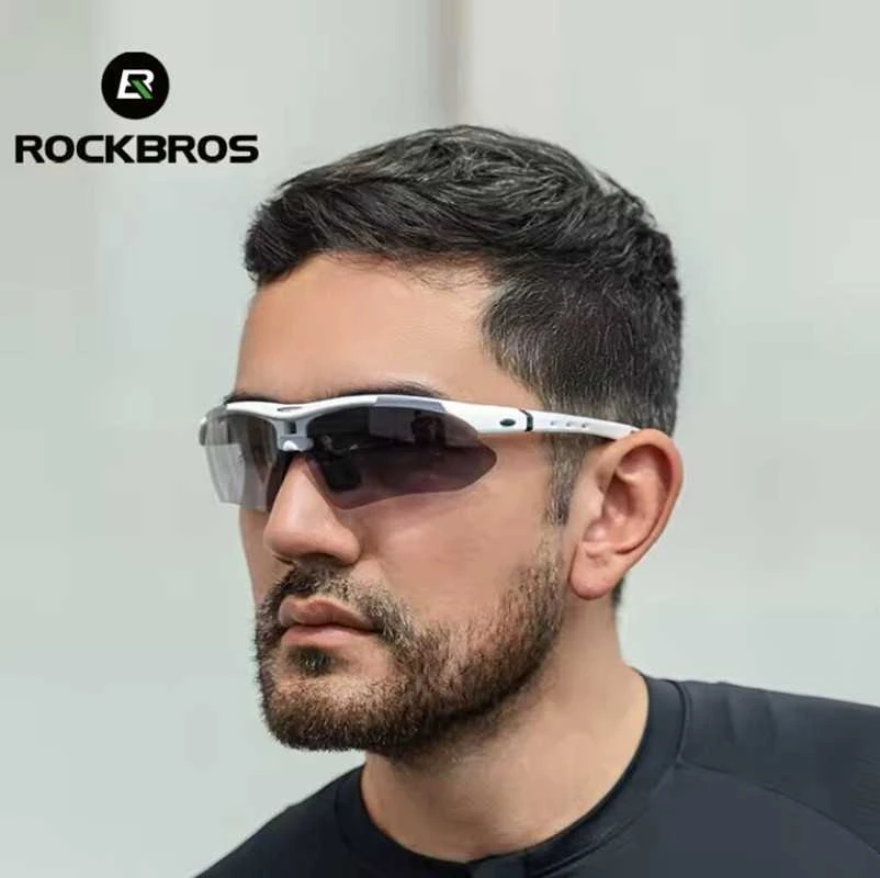 ROCKBROS poliarizuotų akinių dviračiui ir 5 lęšių rinkinys