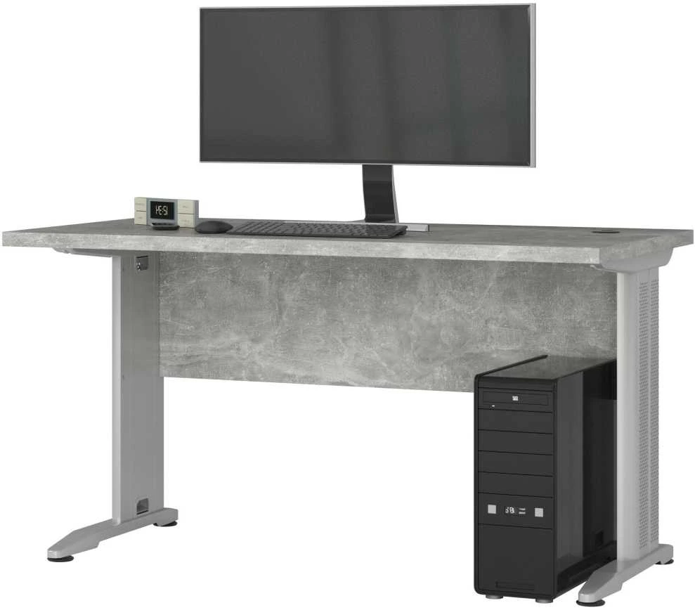 Akord BM-135 kompiuterio stalas, betono spalvos