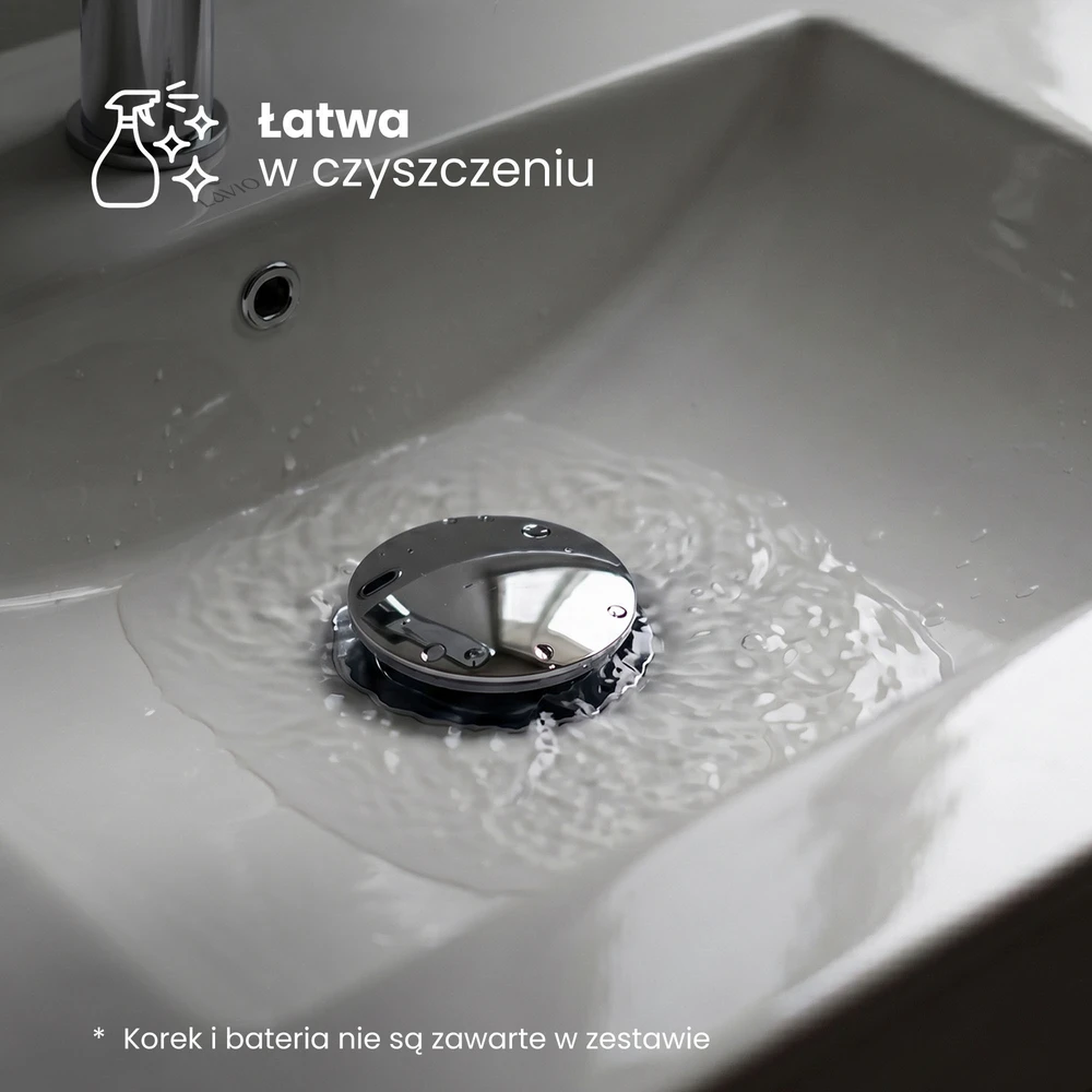 Akord Nordis įleidžiamas praustuvas, baltos spalvos