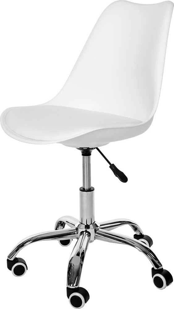 Akord FD005 biuro kėdė, baltos spalvos