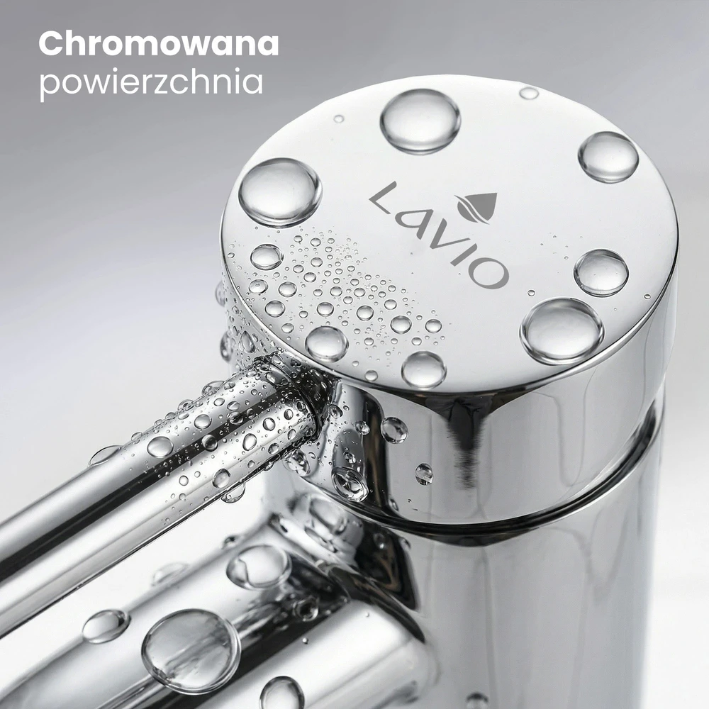 Akord Verti aukštas praustuvo maišytuvas, montuojamas ant stalviršio, chromo spalvos