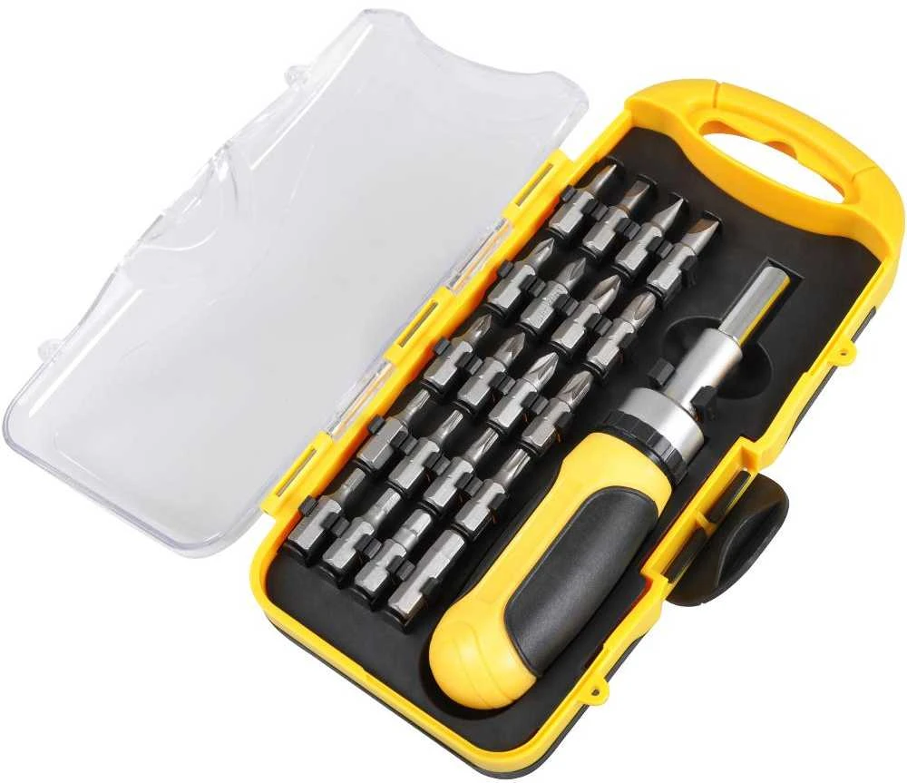 Atsuktuvo ir antgalių rinkinys Fieldmann FDS 1011-22R, 22 vnt.