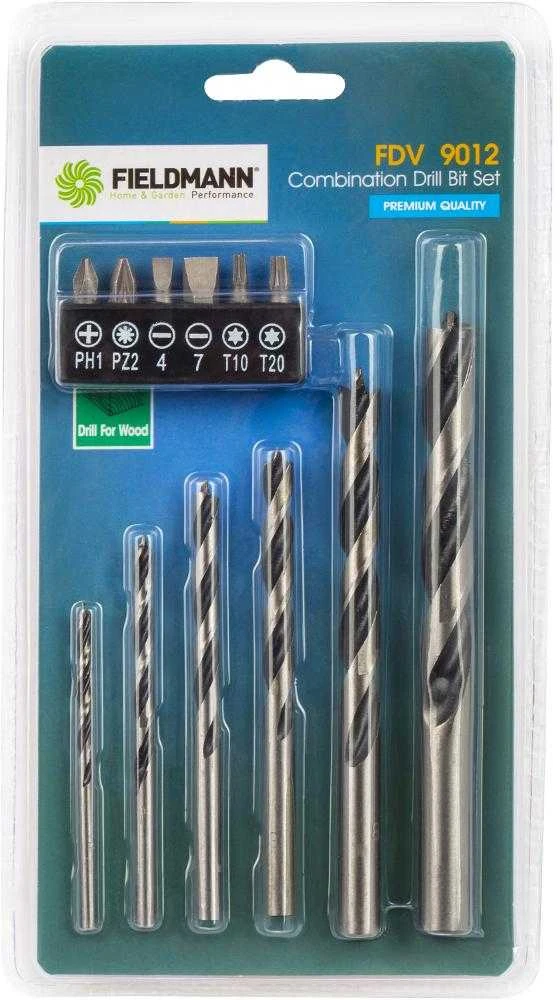Grąžtas FDV 9012 Wiertel + bits 27pcs FIELDMANN
