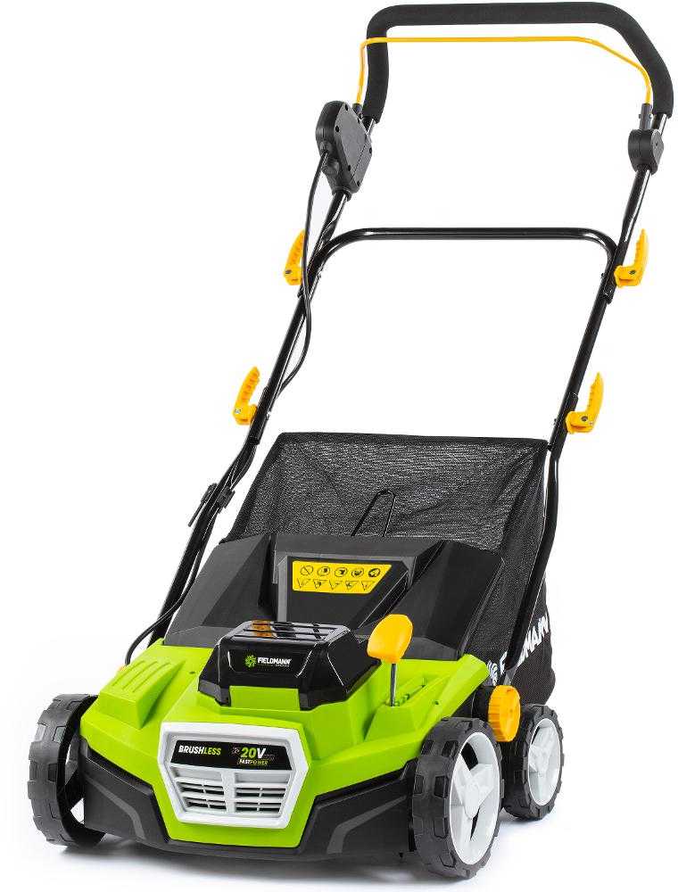 Akumuliatorinis aeratorius skarifikatorius Fieldmann FZV 70905-0 2x20W, 20V FAST POWER, 38cm, 50L
