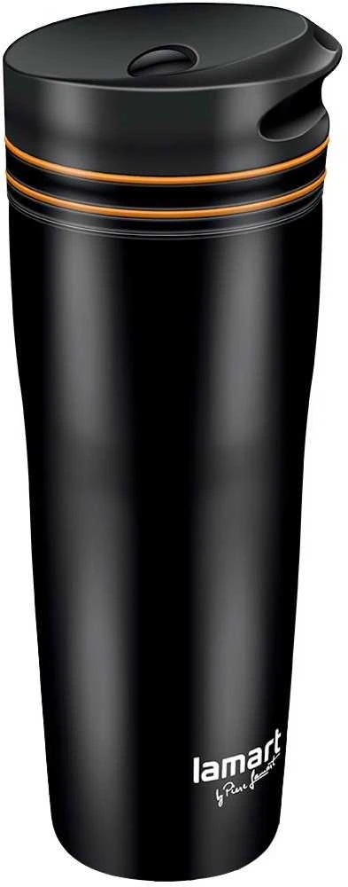 Termo gertuvė 360ml juoda/oranž.LT4051 Lamart