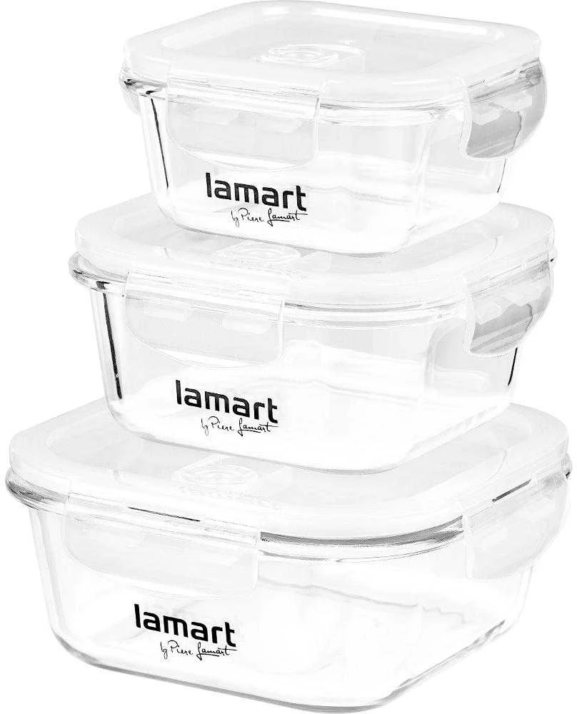 3 dalių dėžučių rinkinys Lamart LT6012