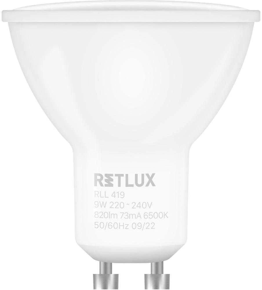 RLL 419 GU10 lemputė 9W DL RETLUX