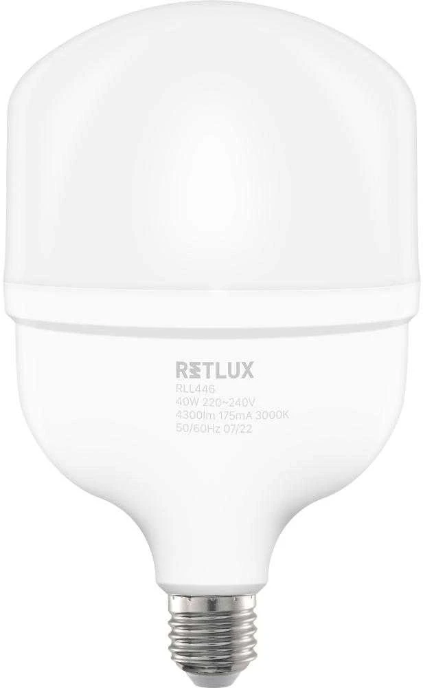 RLL 446 T120 E27 lemputė 40W WW RETLUX