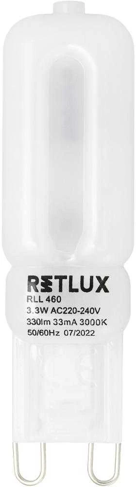 RLL 460 G9 3,3W LED WW RETLUX