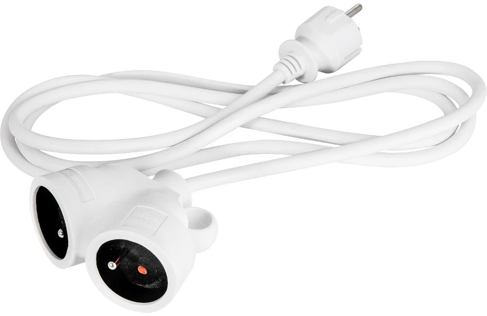 RPC 100 2m/3x1,5/16A doublesocket Retlux