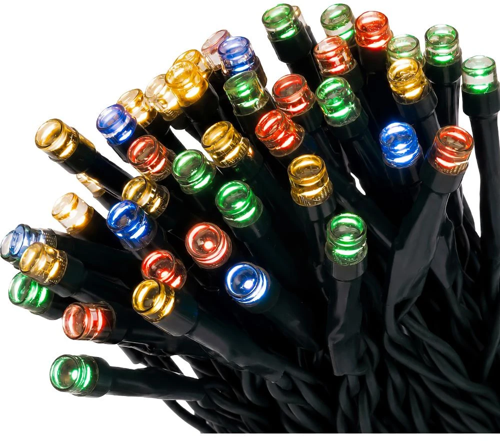 Kalėdų žiburiai Retlux 300 LED spalvos