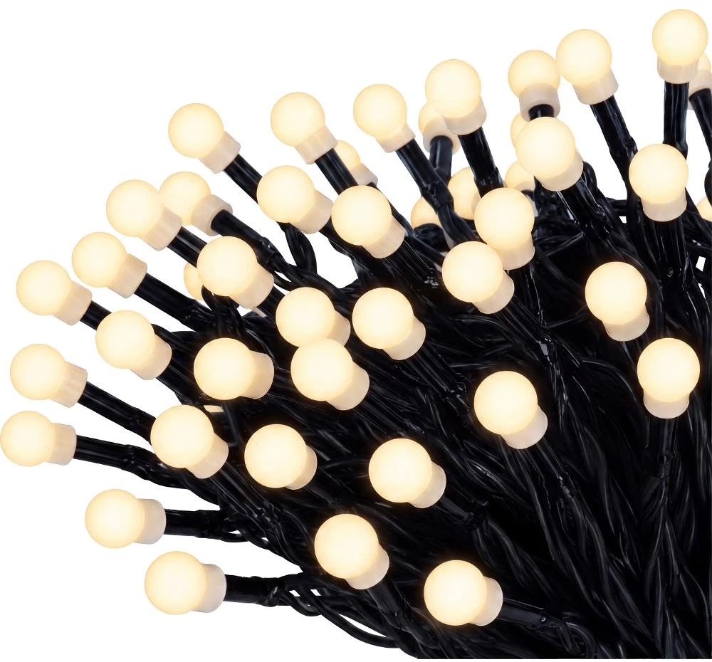 Kalėdinės lemputės Retlux 200 LED šiltai baltos spalvos