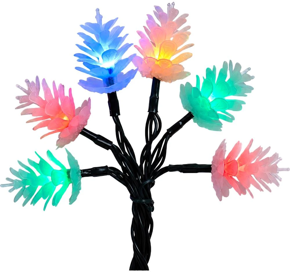 Lempučių girlianda Retlux 40 LED, įvairiaspalvės