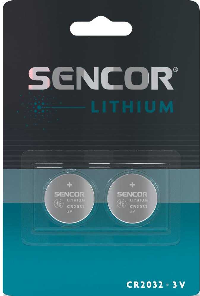 SBA CR2032 2BP Li SENCOR