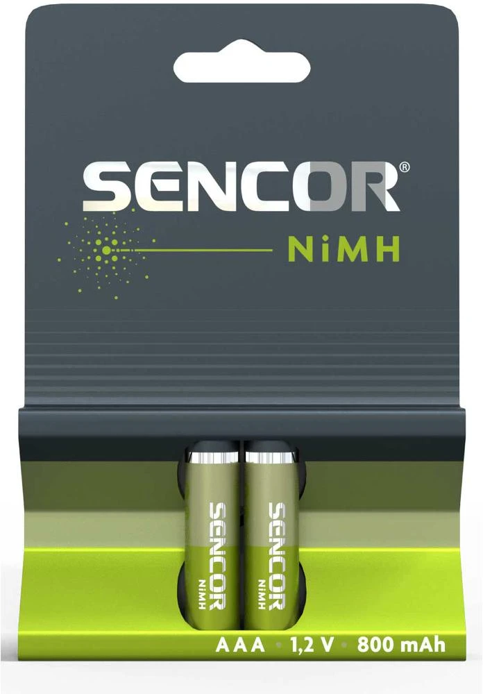 SBA HR03 2BP AAA NiMH 800mAh SENCOR