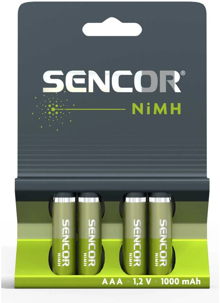 SBA HR03 4BP AAA NiMH 1000mAh SENCOR