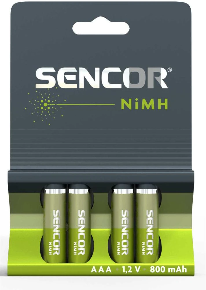 SBA HR03 4BP AAA NiMH 800mAh SENCOR