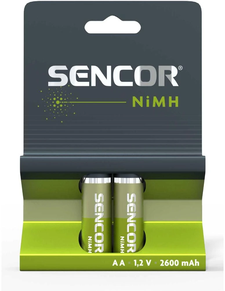 SBA HR6 2BP AA NiMH 2600mAh SENCOR