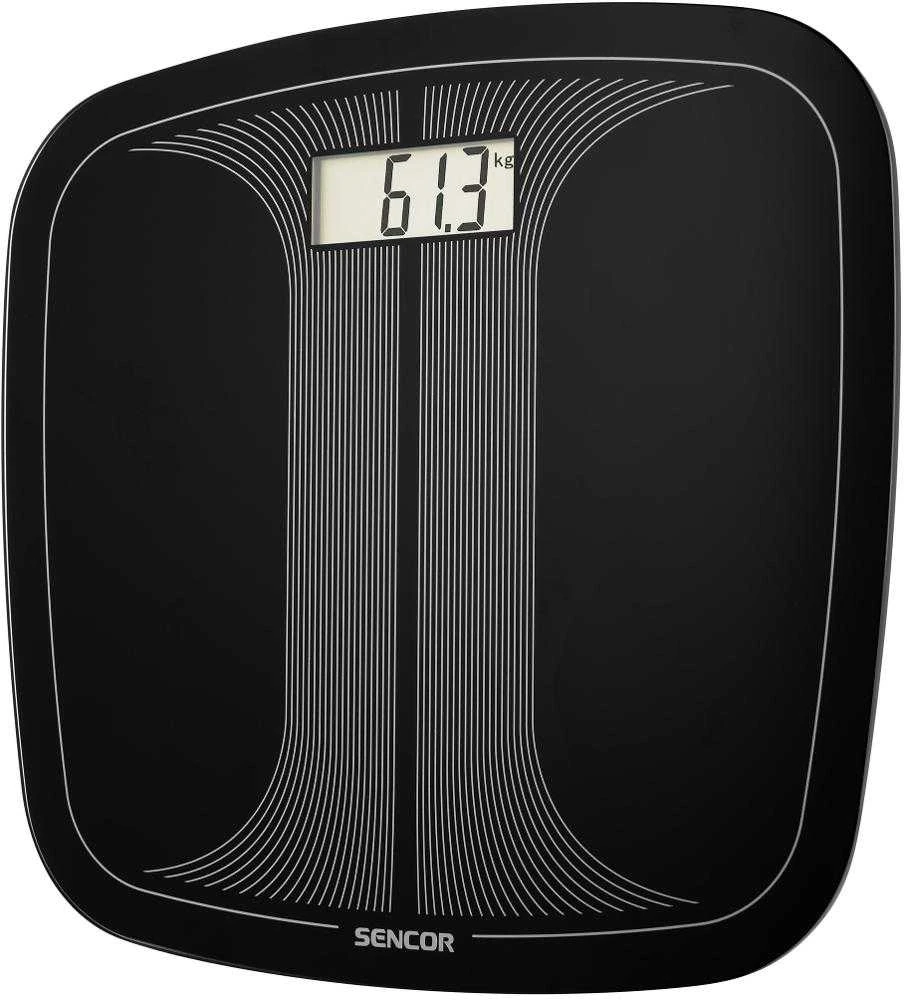 Virtuvinės svarstyklės Sencor elektroninės kūno masės svarstyklės 150kg,SBS2406BK