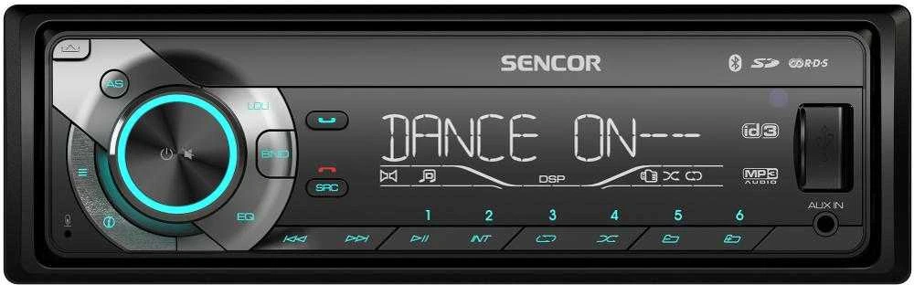 Sencor SCT 5052BMR magnetola su žydru apšvietimu