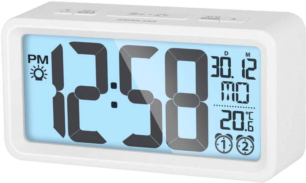 SENCOR SDC 2800 W skaitmeninis laikrodis su žadintuvu
