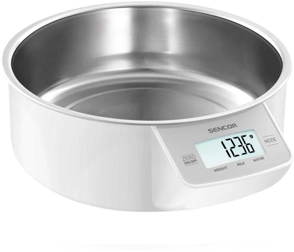 Virtuvinės svarstyklės Virtuvės svarstyklės Sencor SKS4030WH