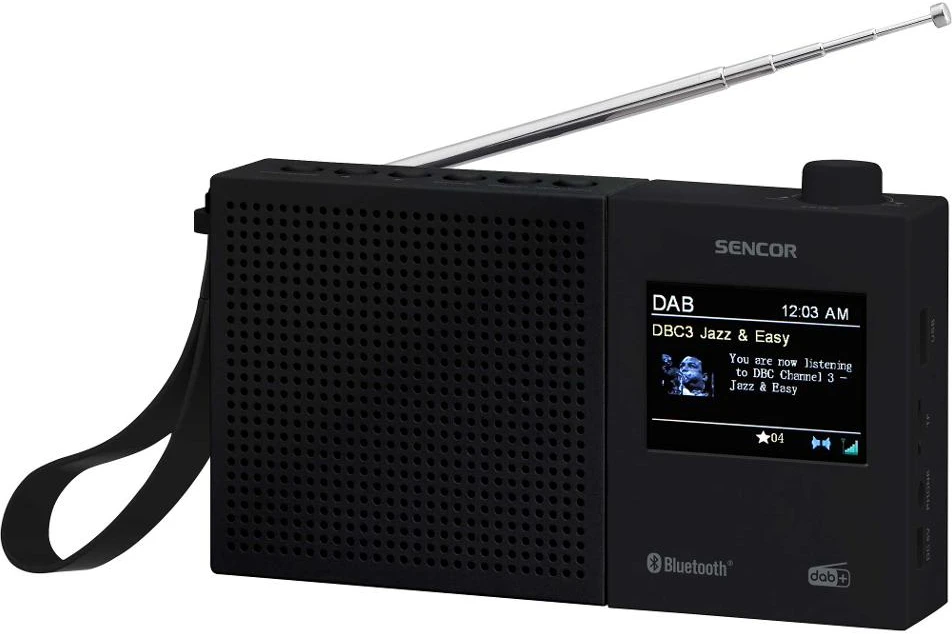 SRD 7790B DAB+/FM/BT/USB SENCOR