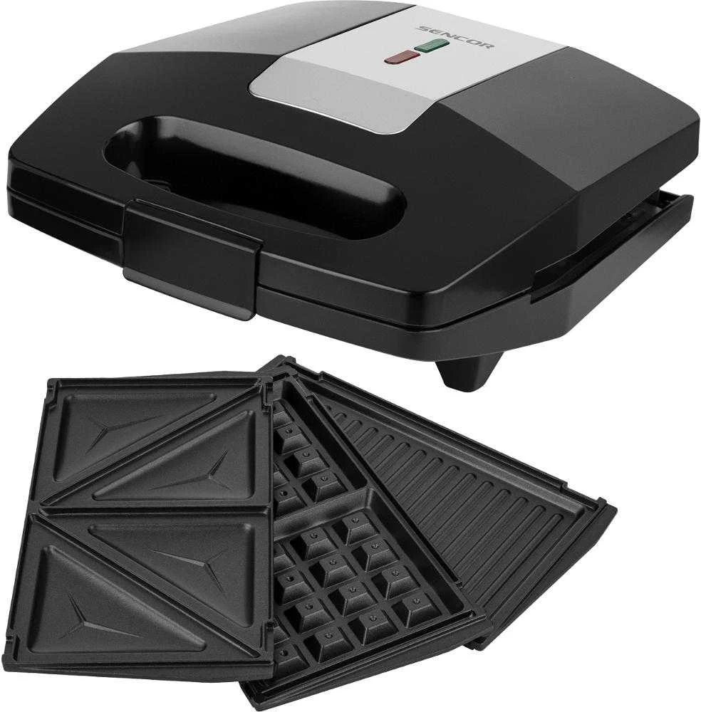Sumuštinių keptuvas Sumuštinių keptuvė Sencor 3in1 SSM 9410SS