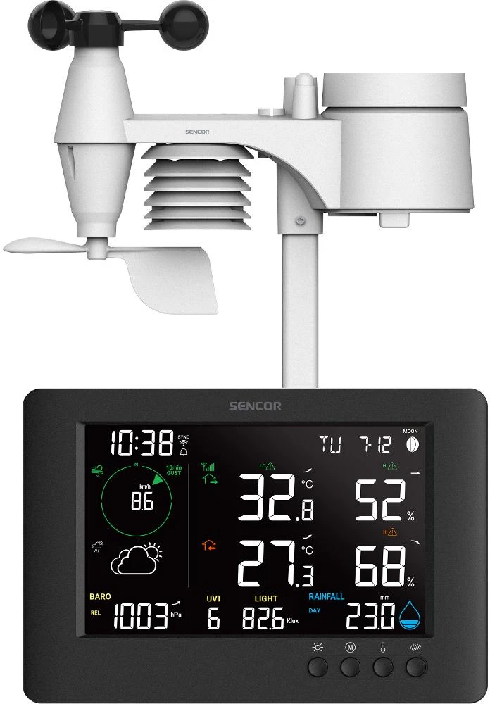 SWS 10500 WIFI meteorologinės stotelės SENCOR