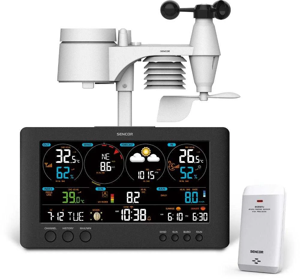 Orų stotelė Sencor SWS 12500 WiFi PRO