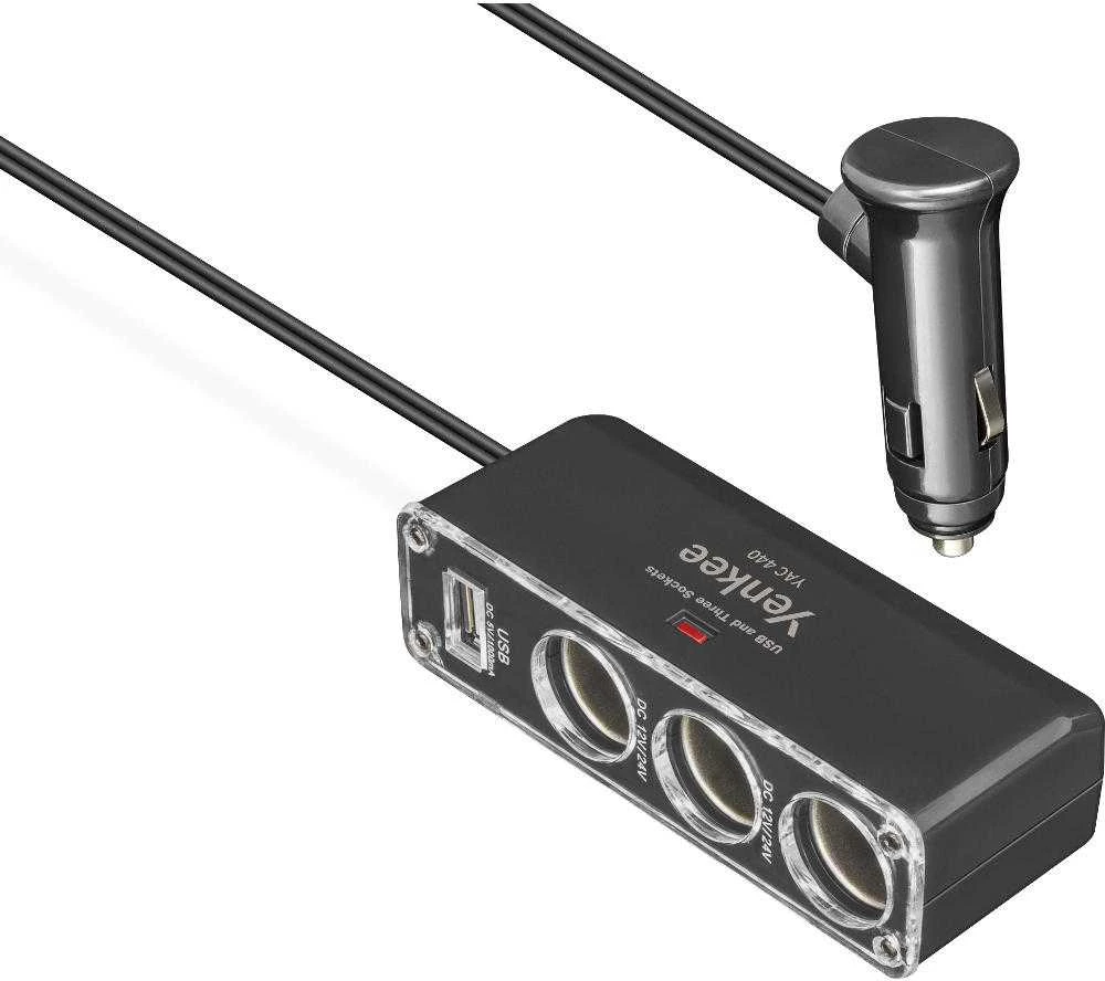 Įkroviklis Yenkee YAC 440 adapter do adowarek automobilinis