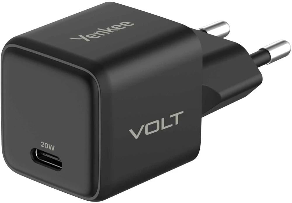 YAC G20 VOLT BK USB C 20W GaN YENKEE