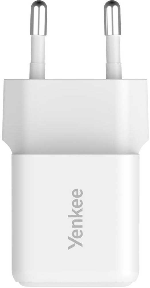 Yenkee Įkroviklis jungiama į tinklą USB C 20W 3A Power Delivery 3.0 QC 3.0 Balta
