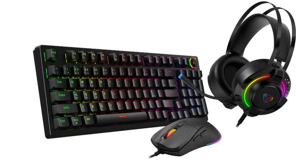Klaviatūra YGS 03 Premium rinkinys žaidimams ECLIPSE YENKEE