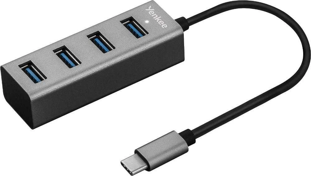 Keturių prievadų USB-A 3.0 skirstytuvas
