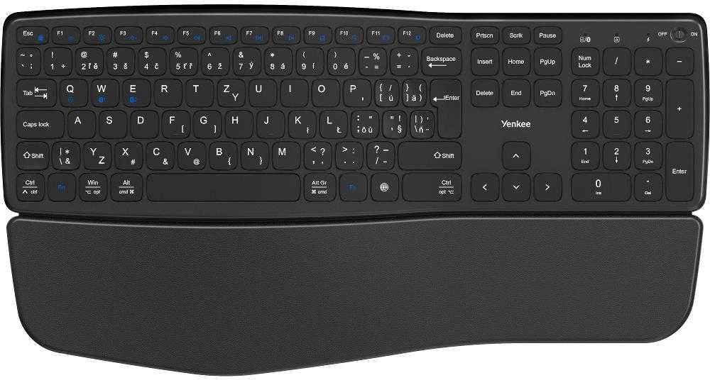 Klaviatūra Yenkee YKB 2100 CSKB WL SWIFT (45025599)