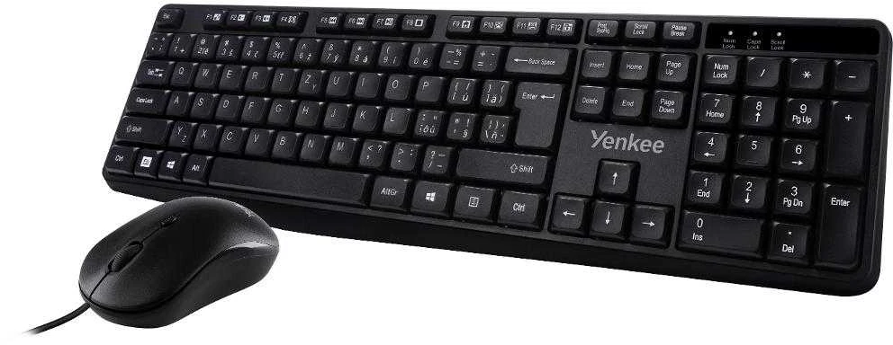 Klaviatūra YKM 1007CS su laidu USB Combo Air YENKEE