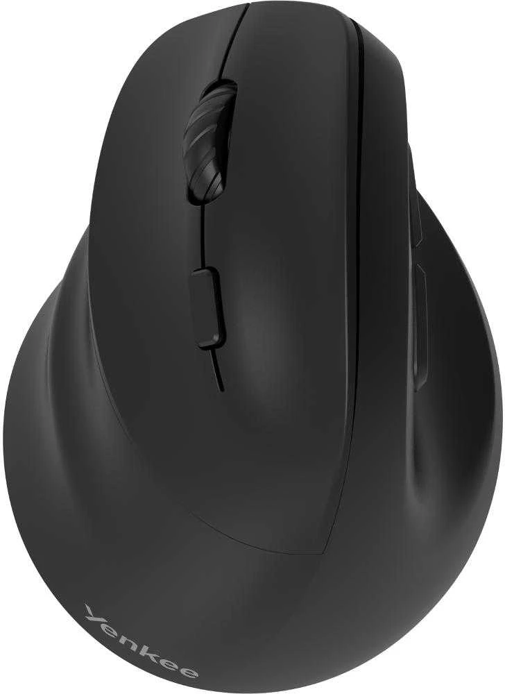 Yenkee Ergonomiška kairiarankė belaidė pelė, dviguba WL+BT baterija