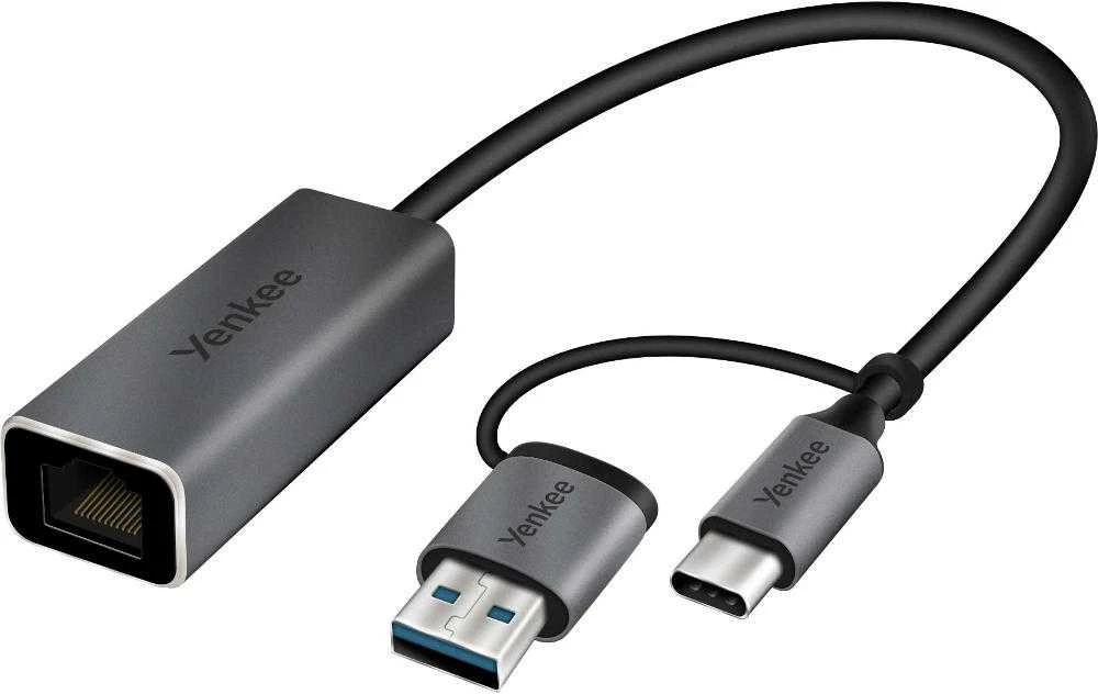 YTC 013 USB C ir Ethernet RJ-45 YENKEE