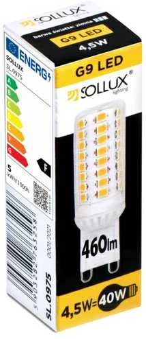 Sollux Lighting LED lemputė G9 4000K 4,5W 460lm