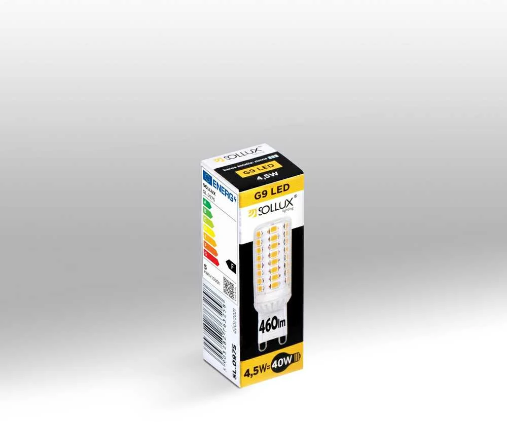 Sollux Lighting LED lemputė G9 4000K 4,5W 460lm