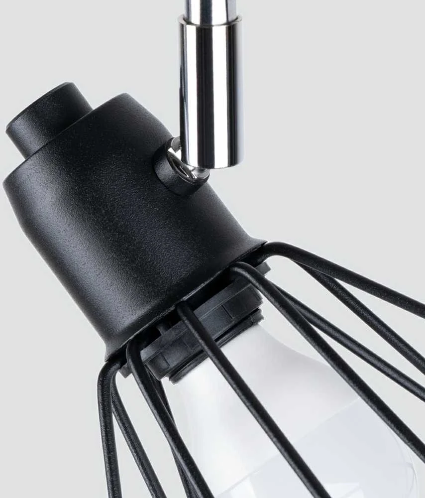 Sollux Lighting Lubinis šviestuvas ARTEMIS 3 juodas