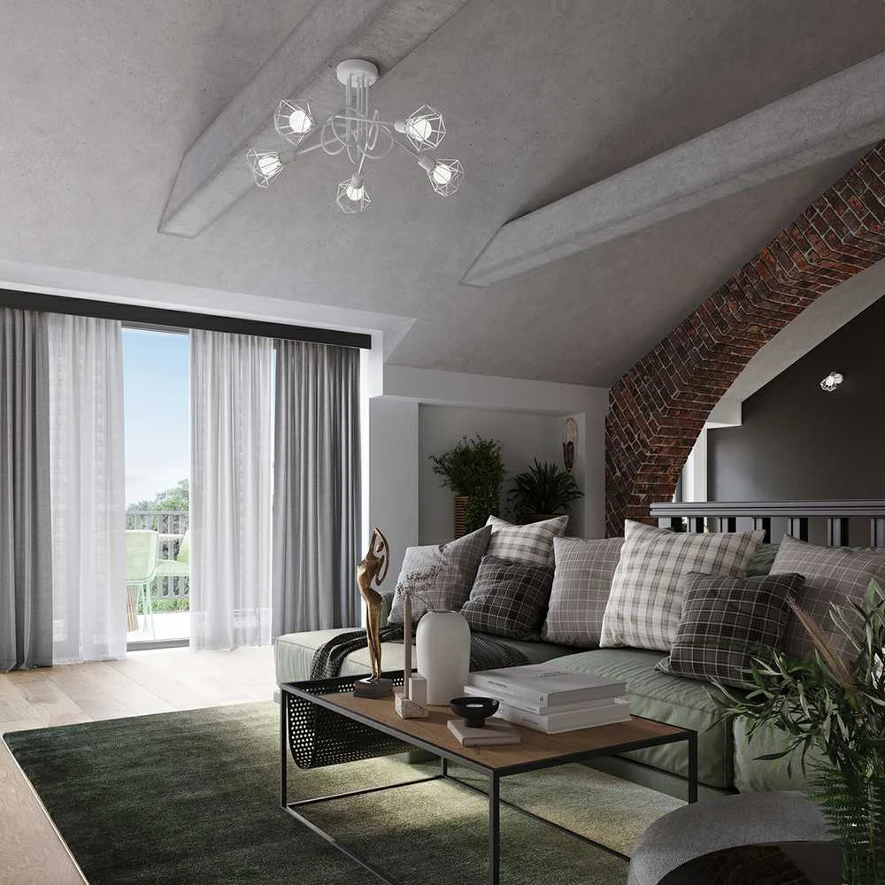 Sollux Lighting Lubinis šviestuvas ARTEMIS 2 baltas