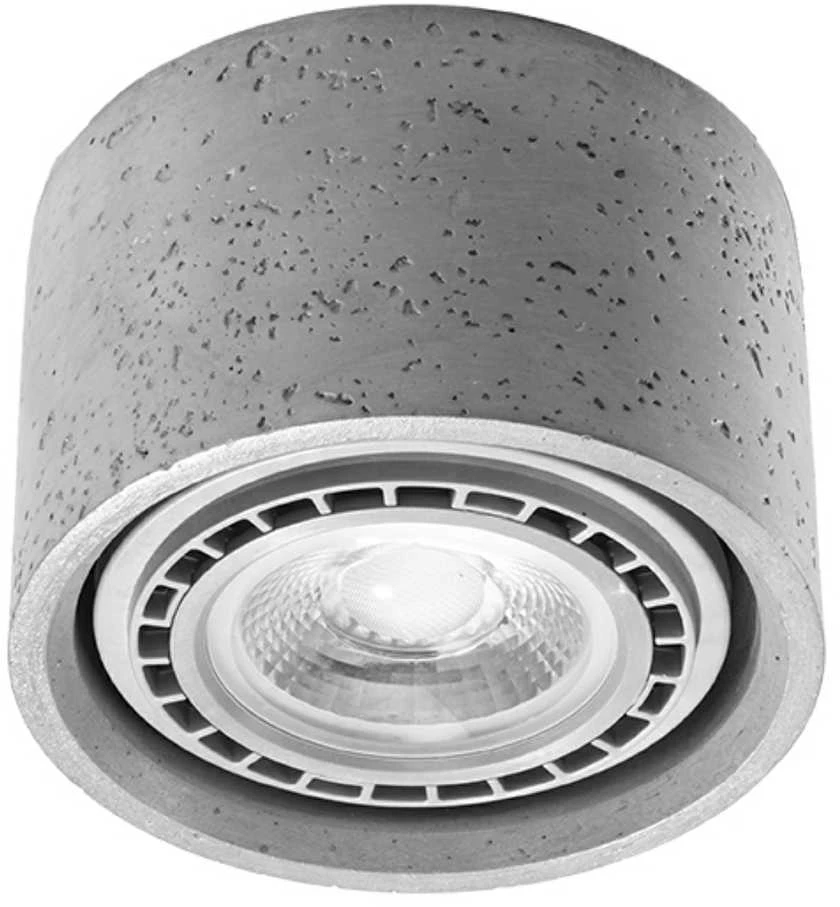 Sollux Lighting Lubinis šviestuvas BASIC 1 betonas