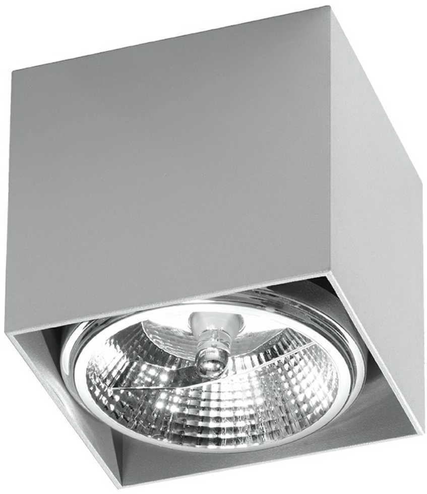 Lubinis šviestuvas Sollux Lighting Sollux Plafonas BLAKE pilkas