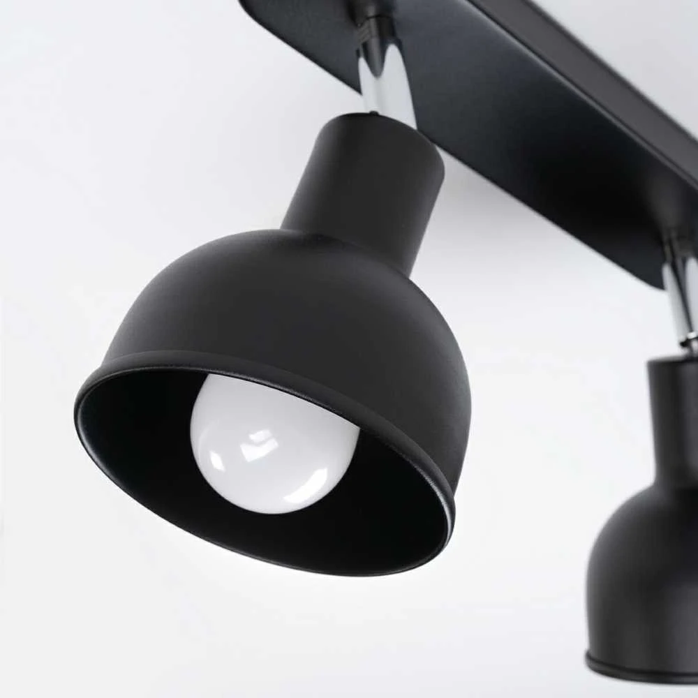 Sollux Lighting Lubinis šviestuvas ELBA 2 juodas