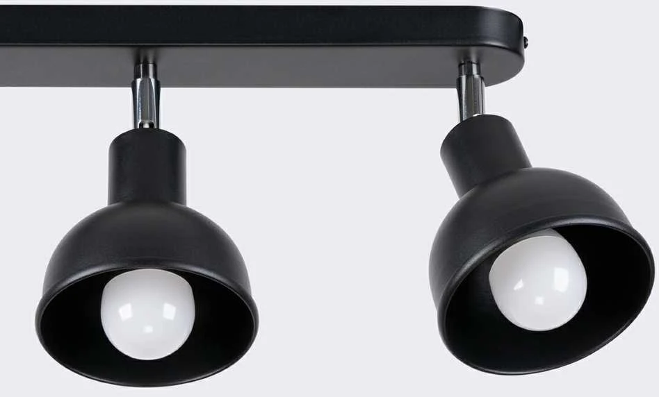 Sollux Lighting Lubinis šviestuvas ELBA 3 juodas